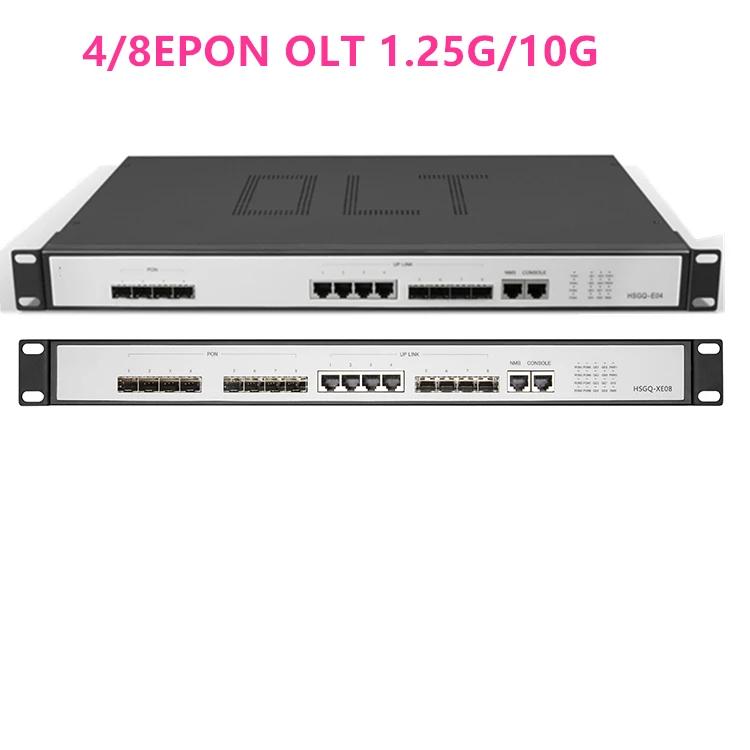 4/8EPON OLT 4/8 PON Ʈ OLT GEPON 4 SFP  Ʈ 1.25G/10G SC    Ʈ 4pon SFP PX20 + PX20 + PX20 + +